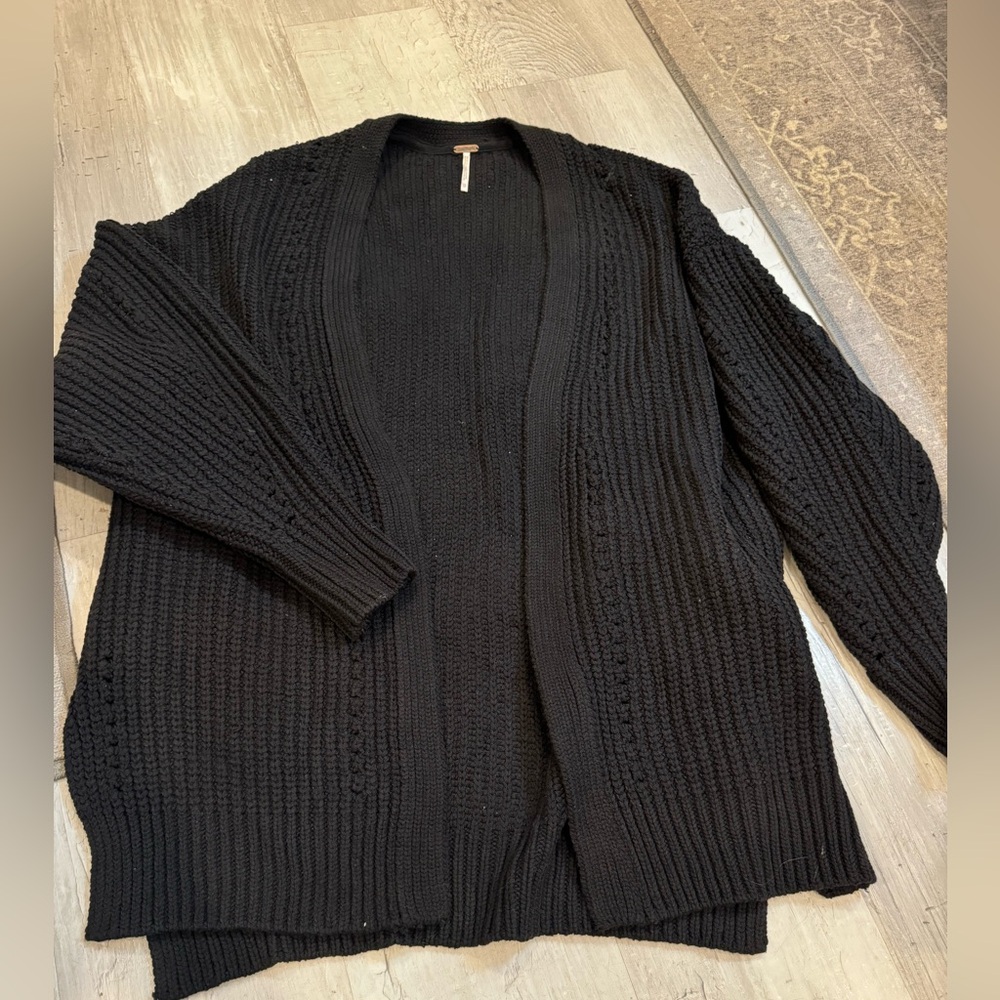 Free People Chunky Knit Cardigan